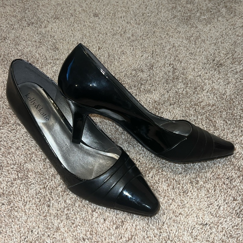 Kelly & Katie Black Heels